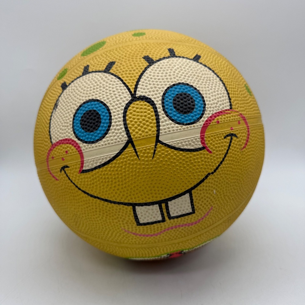 Nickelodeon SpongeBob SquarePants Basketball Yellow Viacom 2005 Rare